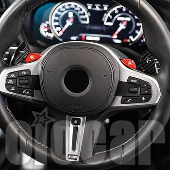 G Шасси Карбоновые Рычаги Переключения Передач Рулевого колеса для BMW G80 M3 G82 M4 G20 G21 G30 G31 G01 G05 G06 G07 F90 M5 F97 X3M F98 X4M