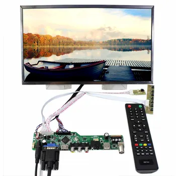 TV HD MI VGA AV USB АУДИО ЖК-плата контроллера + 14-дюймовый ЖК-экран B140RW01 LP140WD1 1600x900