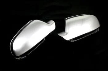 Высококачественный автомобильный стайлинг S Line Style Серебристый Матовый Хромированный Колпачок Бокового зеркала Замена Версии Подтяжки лица для A5