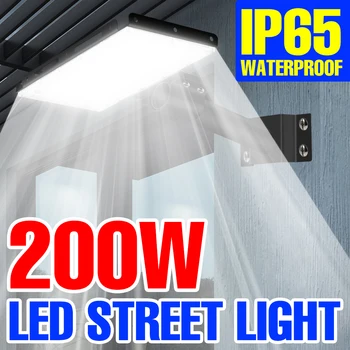 220V Светодиодный уличный фонарь IP65, Водонепроницаемые Прожекторы, Отражатель, Прожектор, Светодиодные уличные садовые светильники для наружного освещения, настенный светильник
