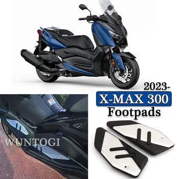 Подставка для Ног XMAX 300, Подставки Для Ног Yamaha X-MAX 300, Аксессуары, Мотоциклетные Подножки, Противоскользящая Педальная Пластина 2023 2024