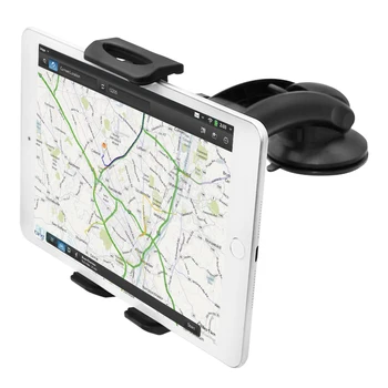 Вращающийся на 360 ° автомобильный держатель планшета Для iPad 9,7 11 12,9 дюймов, держатель для лобового стекла автомобиля, держатель для приборной панели Samsung Xiaomi Tablet