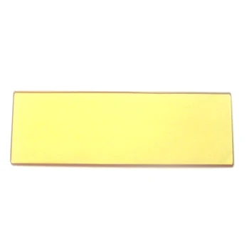 Закаленное стекло JB420 Фильтр золотой волны 420 нм задний проход передняя отсечка 150*50*2 мм