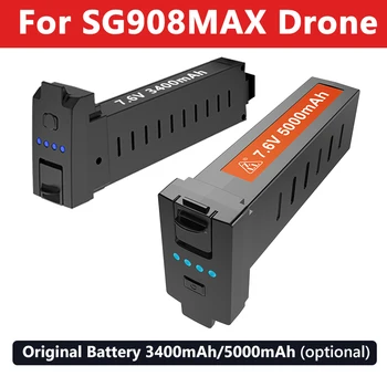 Оригинальный аксессуар SG908 MAX Drone, аккумулятор емкостью 3400 мАч и 5000 мАч для SG908MAX, SG908PRO и SG908 Dron