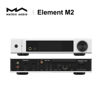 Матричный элемент M2 Музыкальный Стример Bluetooth-плеер AMP/DAC Универсальный Усилитель для наушников ES9028PRO с чипом HDMI ARC PCM768 DSD512