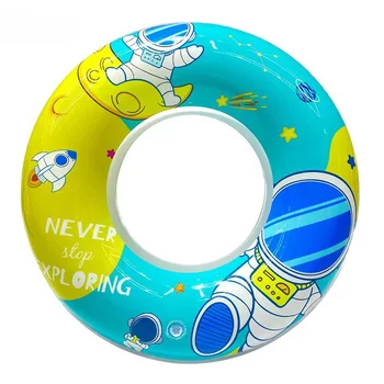 Надувное Водное Кольцо для плавания младенцев и детей, Плавающее Установленное Детское однослойное Утолщенное Кольцо для плавания для Семьи Детей