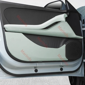 Для NIO ET5 2023, автомобильный противоударный коврик, противоударная накладка, защитный чехол, износостойкость, кожаные аксессуары для интерьера