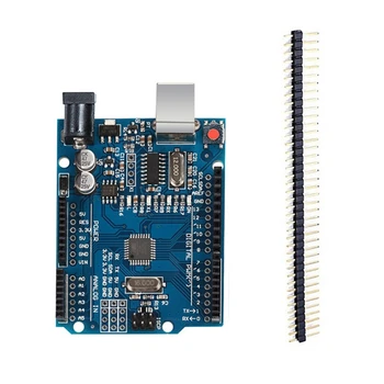 Для Arduino UNO R3 Плата разработки ATMEGA328P Совместимый модуль Микроконтроллера Материнская плата