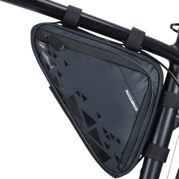 Велосипедная сумка ROCKBROS, ультралегкая сумка для хранения велосипедов, треугольная седельная рама, сумка для езды на велосипеде, аксессуары для спортивных велосипедов на открытом воздухе