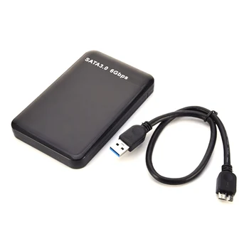 Механический высокоскоростной мобильный жесткий диск USB3.0 емкостью 500 ГБ, портативный жесткий диск для ноутбука, настольного ПК
