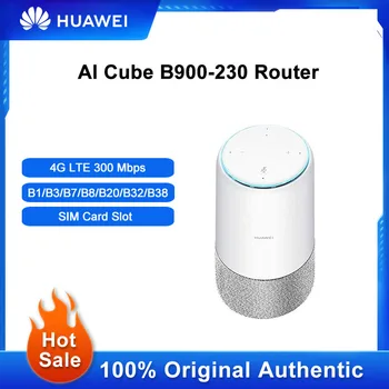 Оригинальный маршрутизатор Huawei AI Cube B900-230, модем, 4G WiFi, sim-карта, 300 Мбит/с, удлинитель, усилитель сигнала для смарт-динамика с поддержкой Alexa