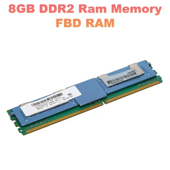 ГОРЯЧАЯ-8 ГБ Оперативной памяти DDR2 667 МГц PC2 5300 FBD 240 Контактов DIMM 1.7 В Ram Memoria Для Серверной памяти FBD