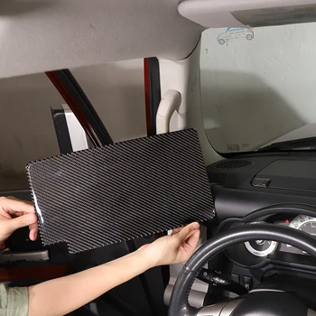 Для Toyota FJ Cruiser, мягкая коробка для хранения приборной панели автомобиля из углеродного волокна, декоративная наклейка, аксессуары для интерьера автомобиля