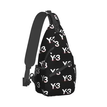 Y-3 Y3 Yohji Yamamoto Сумки-слинги через плечо, Маленькая Нагрудная Сумка, Рюкзак на Плечо, Рюкзак для Путешествий, Пеший Туризм, Велосипедная Сумка