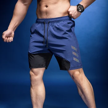 Новые Брендовые мужские спортивные шорты для тренажерного зала, быстросохнущие баскетбольные штаны, индивидуальные модные дышащие шорты для тренировок