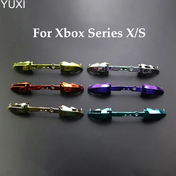 YUXI 1 шт. Для Xbox Серии S X Контроллер Красочные LB RB Бампер хромированные Кнопки Замена Для Xbox Серии S X