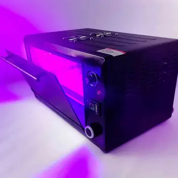 Крупногабаритная УФ-печь, Мощная коробка для ультрафиолетового отверждения, УФ-клей для 3D-печати 395нм 405нм, Изогнутый экран для ремонта мобильных телефонов OCA