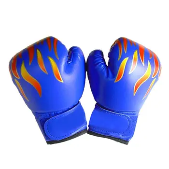 Детские боксерские перчатки, детские тренировочные перчатки для кикбоксинга, Боксерский мешок с песком, спортивная борьба, ММА, Прочная боксерская перчатка из искусственной кожи