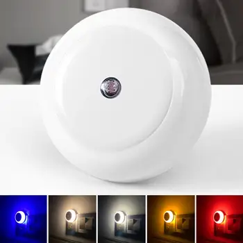 Круглый настенный светильник, полезные энергосберегающие принадлежности для дома, мини-светодиодная лампа, круглая светодиодная лампа