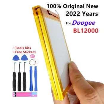 2022 Новинка для DOOGEE BL12000 аккумулятор 12000 мАч 100% Оригинальный аккумулятор 6,0 дюймов MTK6763T Замена DOOGEE BL12000 Pro