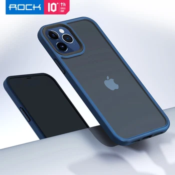 Чехол для iPhone 12 Pro Max Противоударный Прозрачный гибридный силиконовый защитный чехол для iPhone 14 Pro Max Case Rock 케 _BOS_스