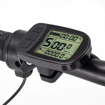 Электрический велосипедный дисплей KT LCD5 Водонепроницаемый ebike display с дисплеем 24V/36V/48V Kuteng connector SM O4I1