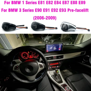 Автозапчасти Электронная Светодиодная Головка переключения передач Для BMW 1 Серии E81 E82 E84 E87 3 Серии E90 E91 E92 E93 До 2006-2009