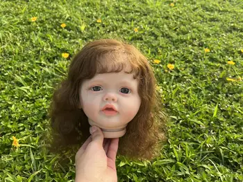 FBBD Artist 75cm Reborn Baby Doll Бетти, Стоящая Огромная Девочка, Раскрашенный Комплект С Вьющимися Каштановыми Волосами Ручной Работы, Ограниченная поставка Игрушек