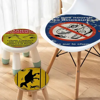 Запрещающий знак динозавра Креативный Коврик для дивана, Обеденный стол, Подушки для стульев, Модный противоскользящий Декор для дивана, Татами