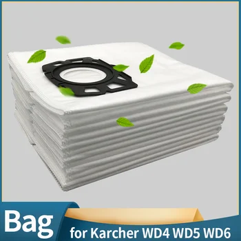 Мешки для пыли для Karcher WD4 WD5 WD6 MV4 MV5 MV6 для Karcher WD4000-WD5999 Часть #2.863-006.0 Робот-пылесос