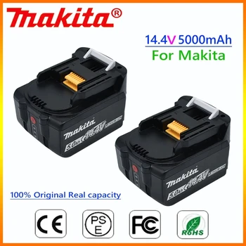 14,4 В Makita 5000 мАч литий-ионный Аккумулятор Электроинструменты Запасные Аккумуляторы， Для Makita BL1430 BL1440 BL1460 LXT200 BDF340 TD131D