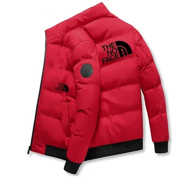 Зимняя мужская куртка The NO FACE, модная повседневная куртка с воротником-стойкой, Мужская пуховая куртка, теплая куртка, Мужская спортивная куртка на открытом воздухе
