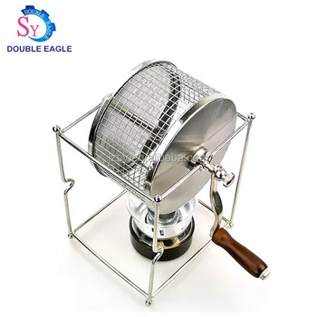 Бытовая машина для выпечки мелких кофейных зерен, мини-машина для обжарки кофейных зерен с рукояткой для дома