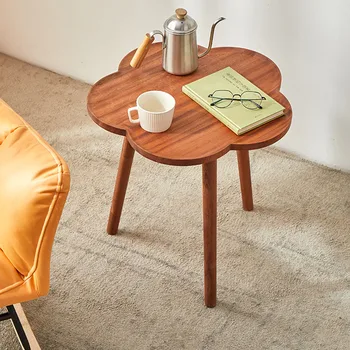 Уникальные современные журнальные столики Для маленькой гостиной, дешевый дизайнерский журнальный столик, Милая деревянная мебель для салона красоты, экономящая пространство