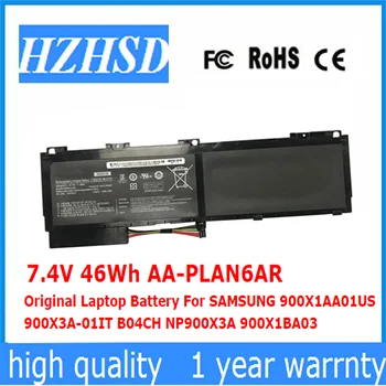 7,4 V 46Wh AA-PLAN6AR Оригинальный Аккумулятор для ноутбука SAMSUNG 900X1AA01US 900X3A-01IT B04CH NP900X3A 900X1BA03