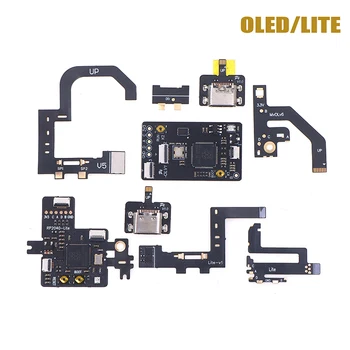 1 комплект Гибкого кабеля TYPE-C для переключения OLED LITE Порта, кабель для игровой консоли, Запчасти для Ремонта